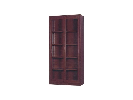 木紋大拉門書柜